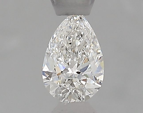 0.35 carat F-SI1 Natūralus Pear Deimantas (1)