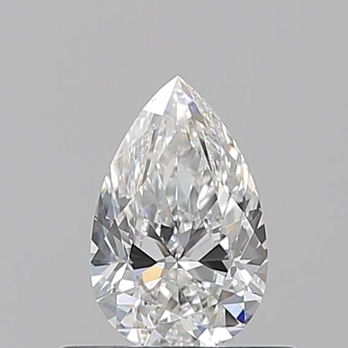 0.5 carat F-VS1 Natūralus Pear Deimantas (1)
