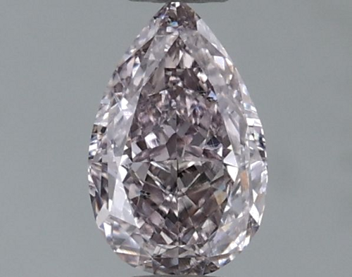 0.82 carat Fancy Pink-SI1 Natūralus Pear Deimantas (1)