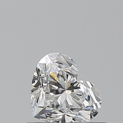 0.51 carat G-VS2 Natūralus Heart Deimantas (1)