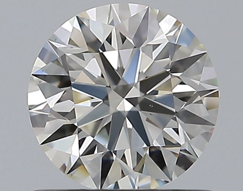 0.7 carat I-SI1 Excellent cut Natūralus Round Deimantas (1)