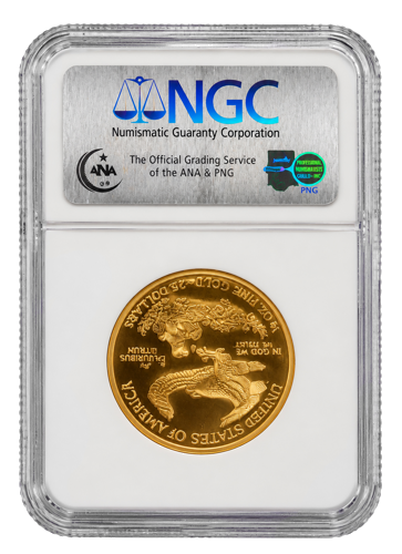 1/2 oz Американски орел 2006 САЩ златна монета NGC MS69 (2)