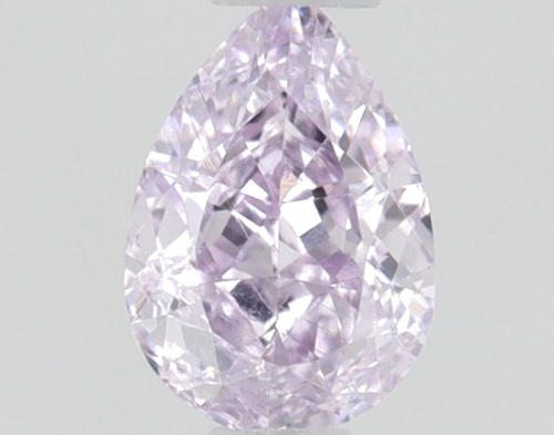0.15 carat Fancy Pinkish Purple-VVS1 Natūralus Pear Deimantas (1)