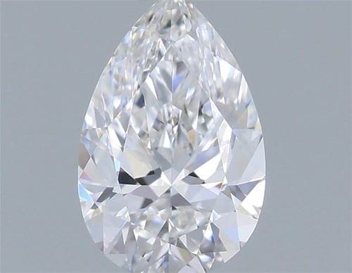 0.43 carat E-VVS2 Natūralus Pear Deimantas (1)