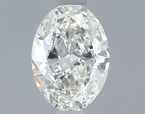 0.5 carat H-SI1 Natūralus Oval Deimantas (1)