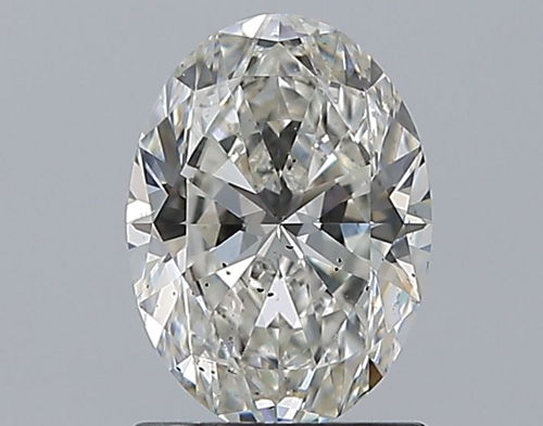1.29 carat H-SI2 Natūralus Oval Deimantas (1)