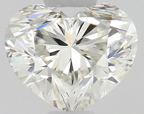 0.5 carat J-VVS1 Natūralus Heart Deimantas (1)