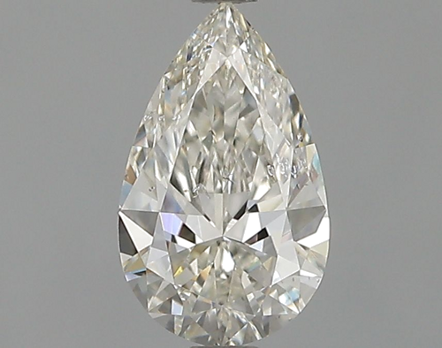 0.5 carat I-SI2 Natūralus Pear Deimantas (1)