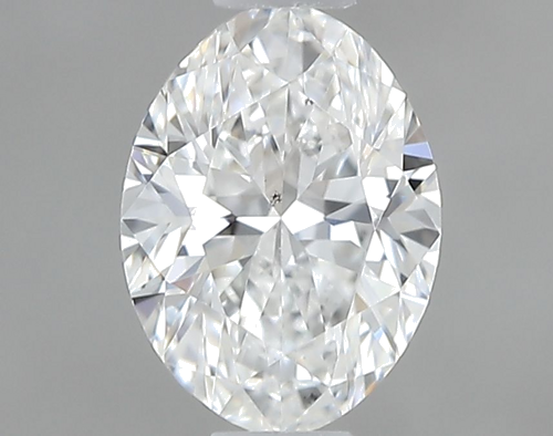 0.5 carat F-SI1 Natūralus Oval Deimantas (1)
