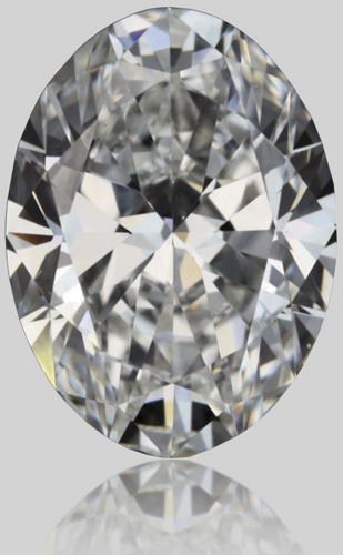 0.5 carat F-VVS1 Natūralus Oval Deimantas (1)