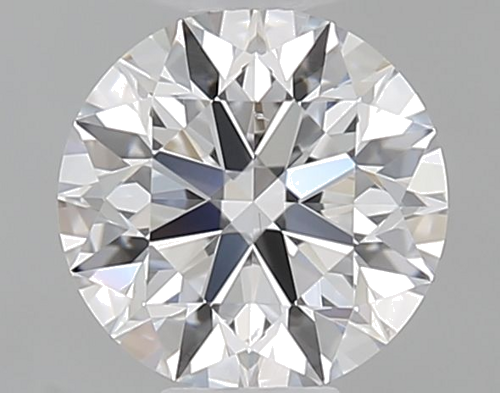 0.57 carat D-VS2 Excellent cut Natūralus Round Deimantas (1)