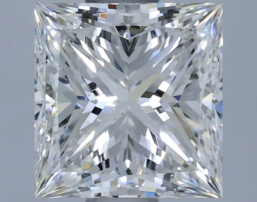 0.9 carat G-SI1 Natūralus Princess Deimantas (1)