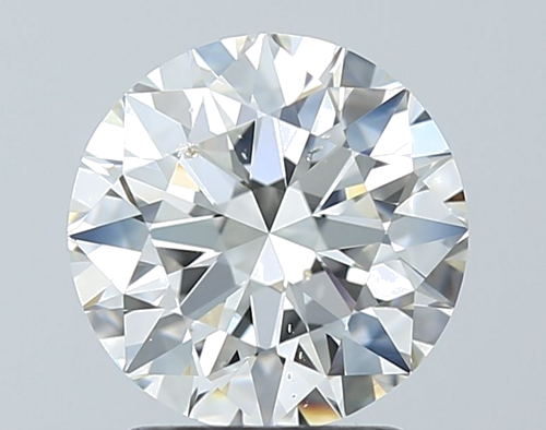 2.06 carat I-SI1 Excellent cut Natūralus Round Deimantas (1)