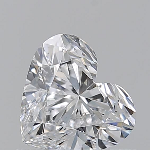 0.7 carat D-SI1 Natūralus Heart Deimantas (1)