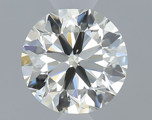 0.4 carat K-SI1 Very Good cut Natūralus Round Deimantas (1)
