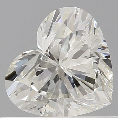 0.59 carat H-VVS1 Natūralus Heart Deimantas (1)