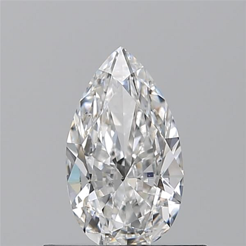 0.5 carat E-VS2 Natūralus Pear Deimantas (1)