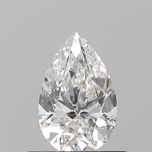 0.5 carat F-SI1 Natūralus Pear Deimantas (1)
