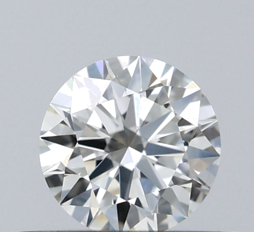 0.39 carat J-VVS2 Very Good cut Natūralus Round Deimantas (1)