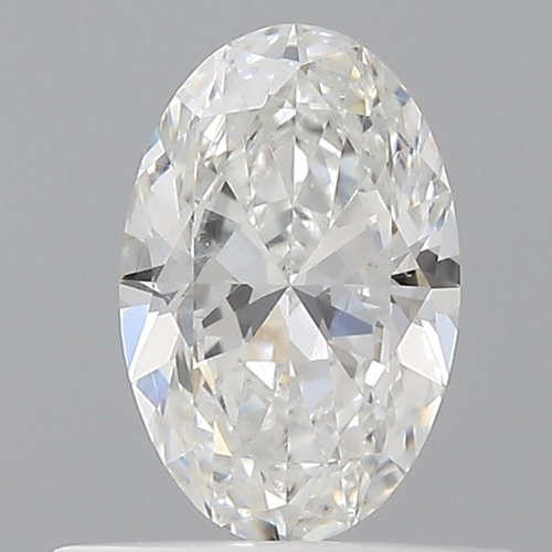 0.5 carat F-SI2 Natūralus Oval Deimantas (1)