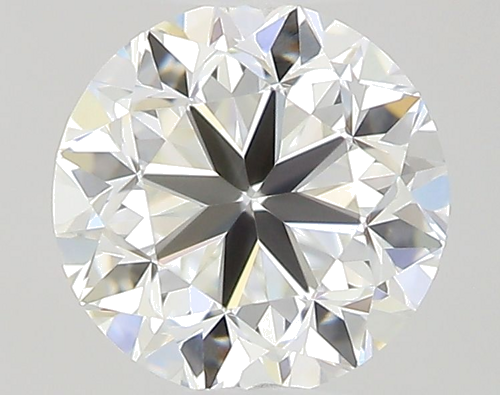 0.4 carat H-VVS1 GD cut Natūralus Round Deimantas (1)