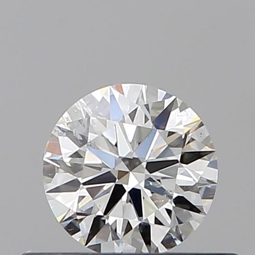 0.37 carat F-SI2 Excellent cut Natūralus Round Deimantas (1)
