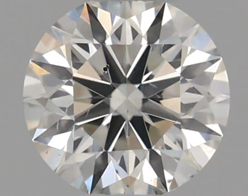 0.31 carat I-SI1 Excellent cut Natūralus Round Deimantas (1)