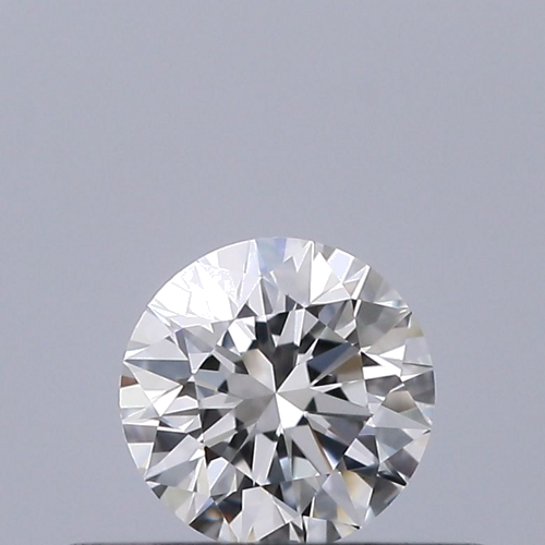0.32 carat F-VVS1 Excellent cut Natūralus Round Deimantas (1)