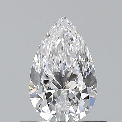 0.5 carat D-VVS1 Natūralus Pear Deimantas (1)