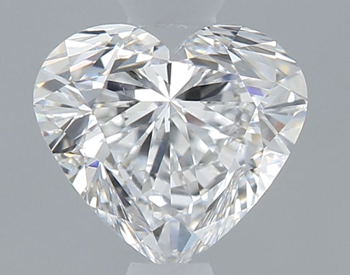 0.5 carat E-VS2 Natūralus Heart Deimantas (1)