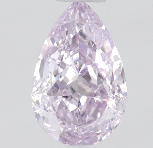 0.3 carat Fancy Pinkish Purple-SI1 Natūralus Pear Deimantas (1)