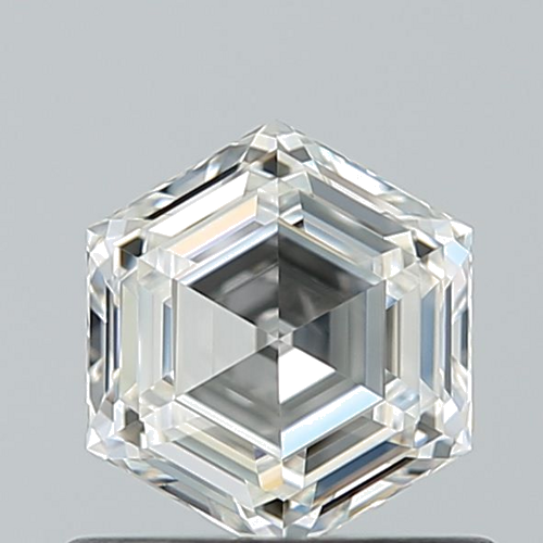 0.58 carat G-VVS1 Natūralus Hexagonal Deimantas (1)