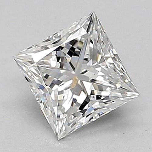 0.6 carat G-VS2 Natūralus Princess Deimantas (1)