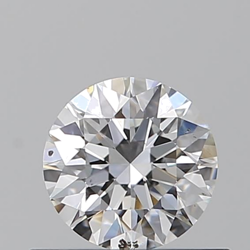 0.5 carat E-SI2 Excellent cut Natūralus Round Deimantas (1)