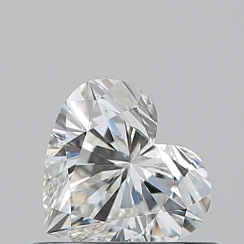 0.5 carat H-IF Natūralus Heart Deimantas (1)