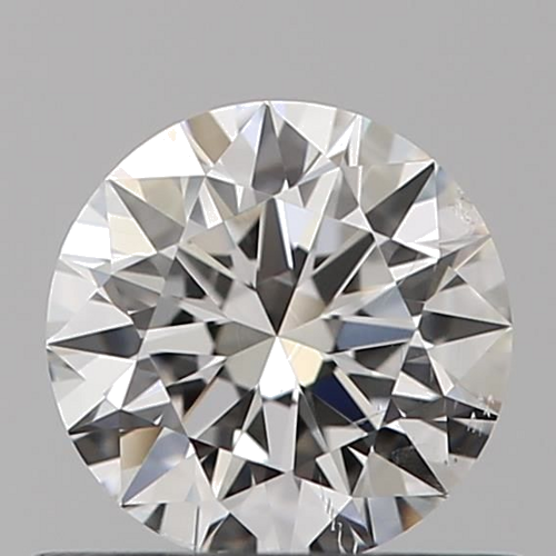 0.5 carat F-SI2 Excellent cut Natūralus Round Deimantas (1)