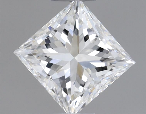 0.34 carat G-VVS2 Natūralus Princess Deimantas (1)