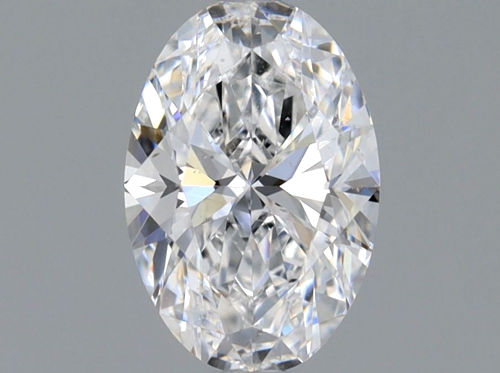 0.5 carat D-SI1 Natūralus Oval Deimantas (1)
