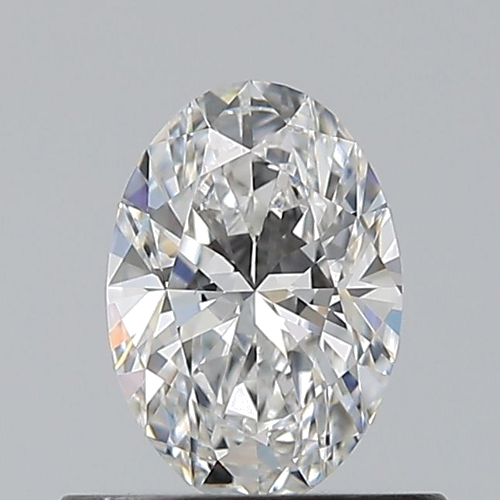 0.5 carat F-VS1 Natūralus Oval Deimantas (1)