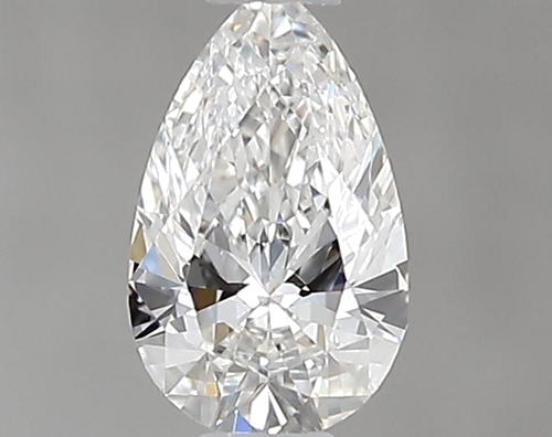 0.33 carat E-VS2 Natūralus Pear Deimantas (1)