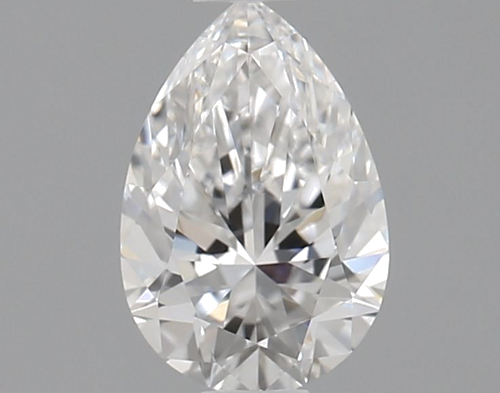 0.7 carat D-VS1 Natūralus Pear Deimantas (1)