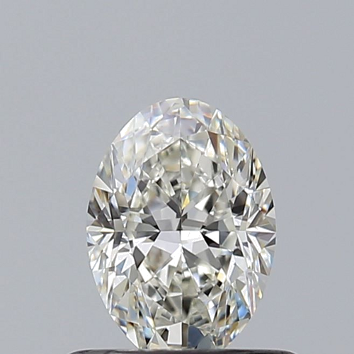 0.52 carat H-VVS2 Natūralus Oval Deimantas (1)