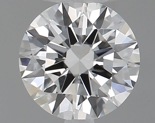 0.38 carat F-VVS1 Excellent cut Natūralus Round Deimantas (1)