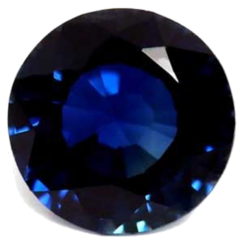 0.57 carat BLUE Round Safyras (1)
