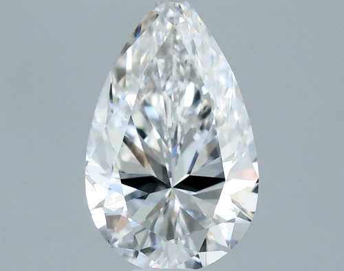 0.26 carat E-VVS1 Natūralus Pear Deimantas (1)