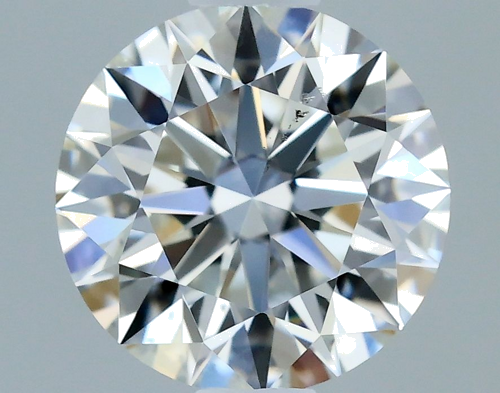 0.57 carat G-SI1 Excellent cut Natūralus Round Deimantas (1)