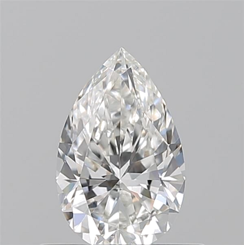 0.51 carat G-VVS2 Natūralus Pear Deimantas (1)