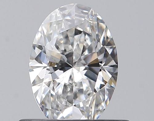 0.48 carat E-VS1 Natūralus Oval Deimantas (1)