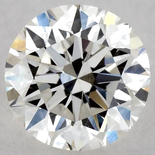 0.45 carat H-VS1 Very Good cut Natūralus Round Deimantas (1)