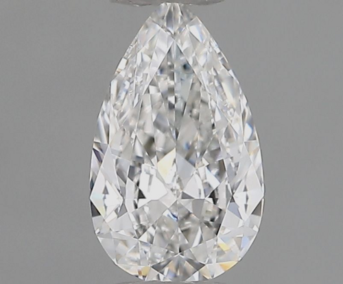 0.3 carat E-VVS1 Natūralus Pear Deimantas (1)